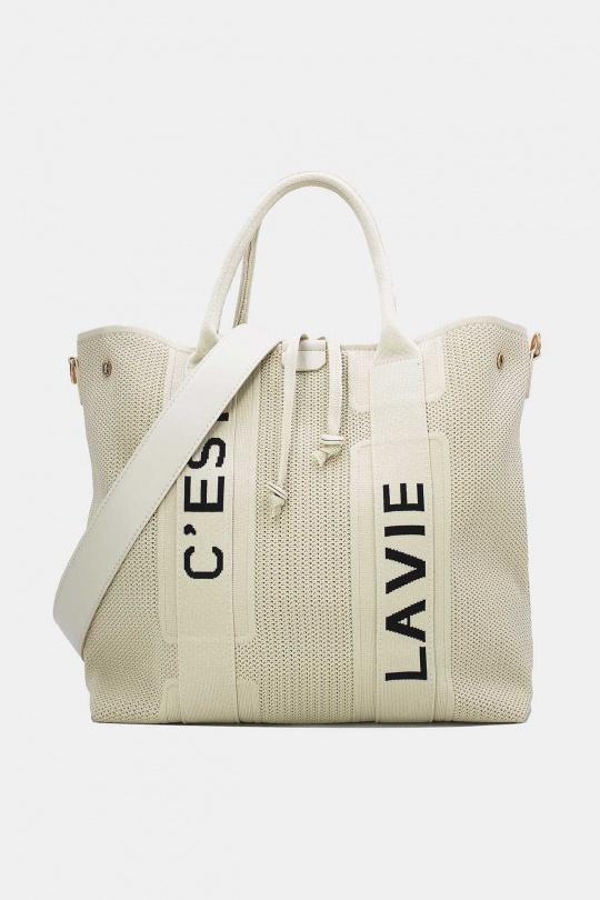 Cabas Maroquinerie Noir Tom & Eva 24B-6081 Efashion Paris