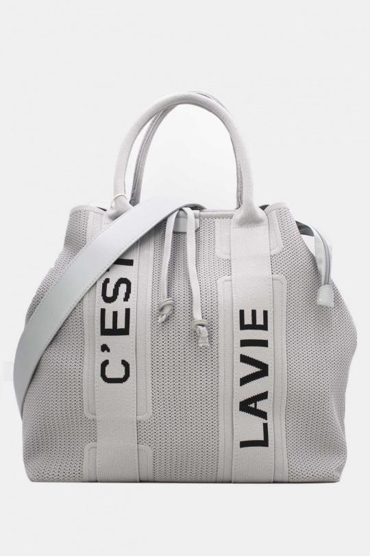 Cabas Maroquinerie Noir Tom & Eva 24B-6081 Efashion Paris