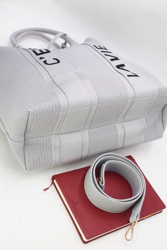 Cabas Maroquinerie Noir Tom & Eva 24B-6081 Efashion Paris