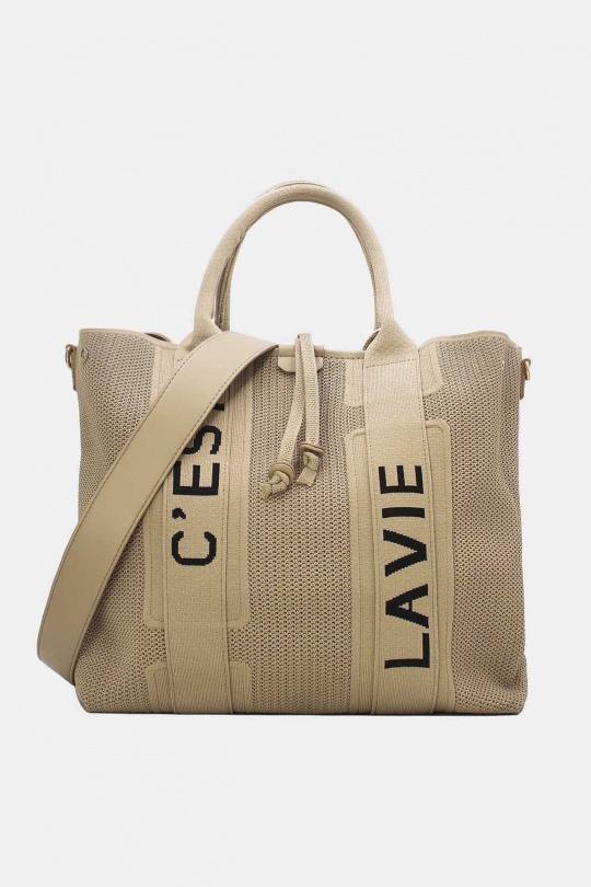 Cabas Maroquinerie Noir Tom & Eva 24B-6081 Efashion Paris