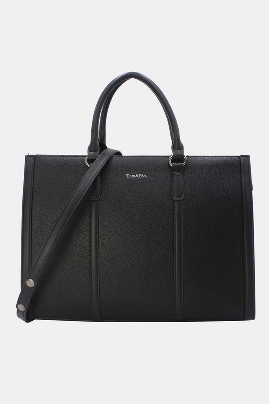 Cabas Maroquinerie Beige Tom & Eva 25B-6348 Efashion Paris