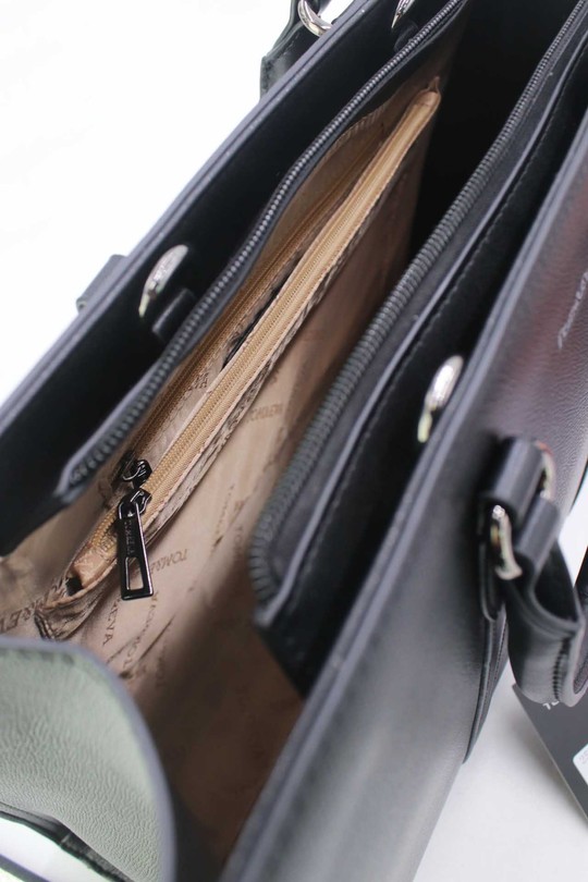 Cabas Maroquinerie Beige Tom & Eva 25B-6348 Efashion Paris