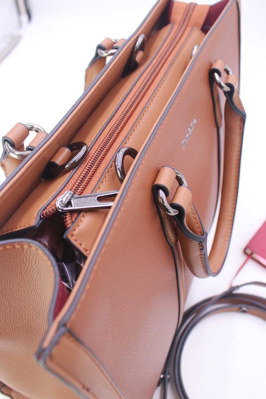 Cabas Maroquinerie Beige Tom & Eva 25B-6348 Efashion Paris