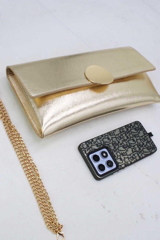 Pochettes Maroquinerie Jaune Tom & Eva 25P-6324 Efashion Paris