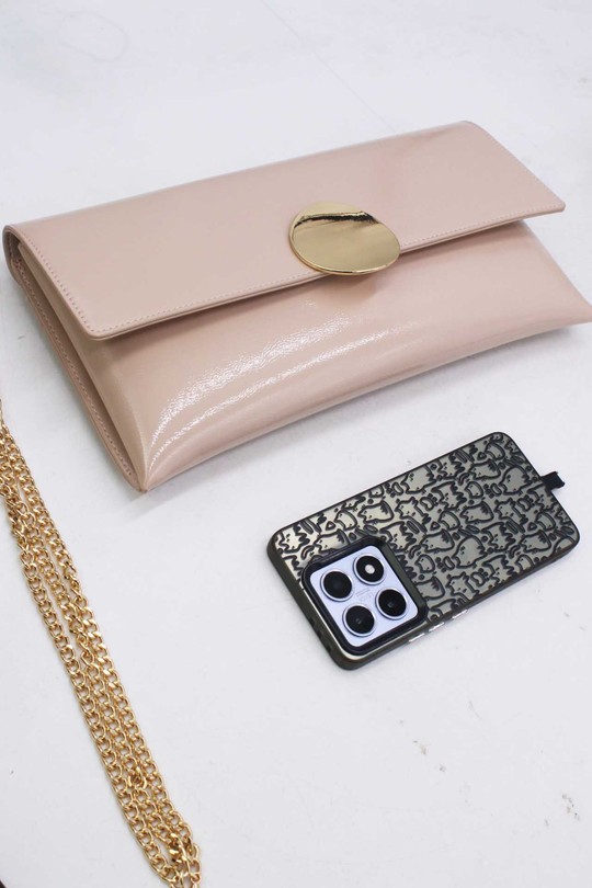 Pochettes Maroquinerie Jaune Tom & Eva 25P-6324 Efashion Paris