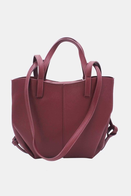 Sacs à main Maroquinerie Bordeaux Tom & Eva 25B-6387 Efashion Paris