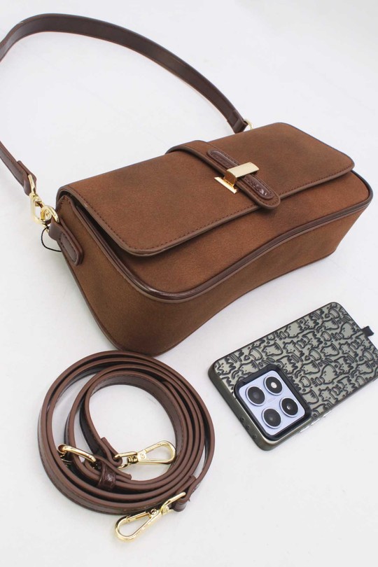 Sacs à main Maroquinerie Marron Tom & Eva 25B-6379 Efashion Paris