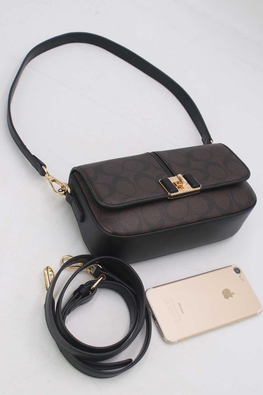 Handbags Bags Brown Tom & Eva 24P-6074 Efashion Paris