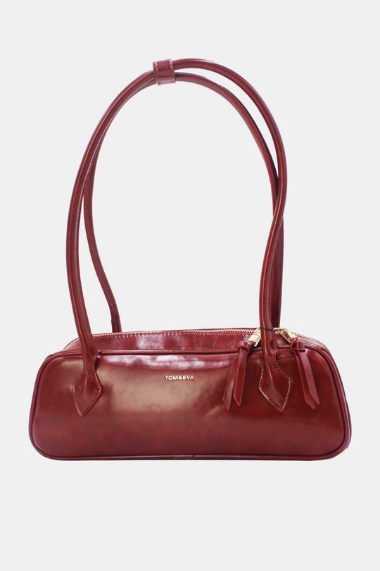 Handbags Bags Red Tom & Eva 25P-6382 Efashion Paris