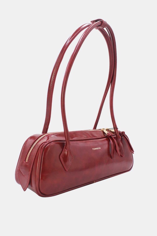 Handbags Bags Red Tom & Eva 25P-6382 Efashion Paris