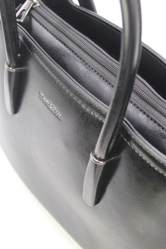 Handbags Bags Yellow Tom & Eva 25B-6428 Efashion Paris