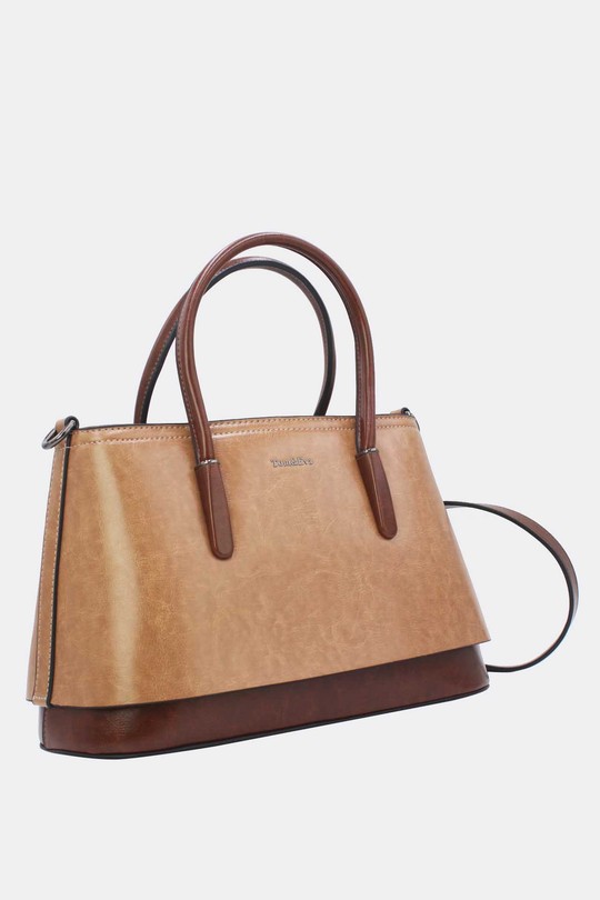 Handbags Bags Yellow Tom & Eva 25B-6428 Efashion Paris