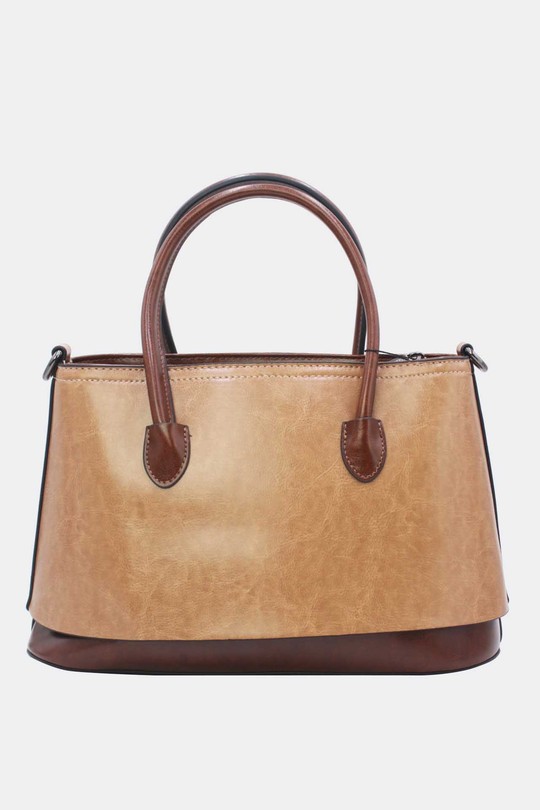 Handbags Bags Yellow Tom & Eva 25B-6428 Efashion Paris