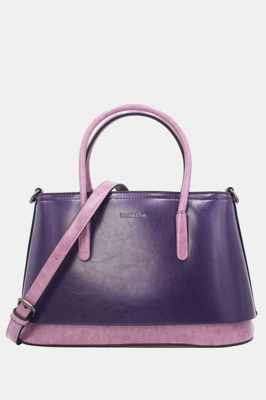 Handbags Bags Yellow Tom & Eva 25B-6428 Efashion Paris