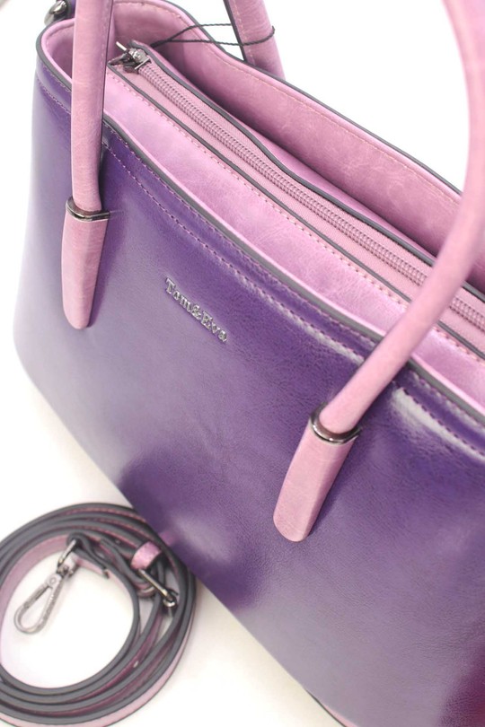 Handbags Bags Yellow Tom & Eva 25B-6428 Efashion Paris