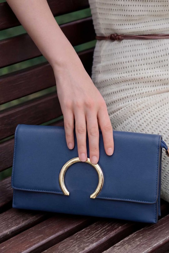 Pochettes Maroquinerie Marine Tom & Eva 16D-1262 Efashion Paris