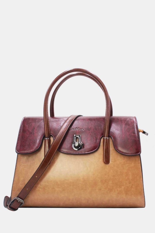 Sacs à main Maroquinerie Bordeaux Tom & Eva 24B-5866 Efashion Paris