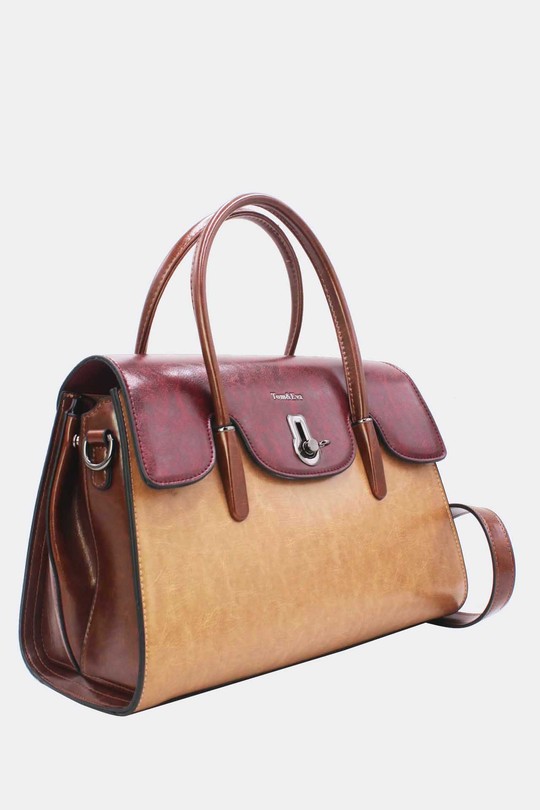 Sacs à main Maroquinerie Bordeaux Tom & Eva 24B-5866 Efashion Paris