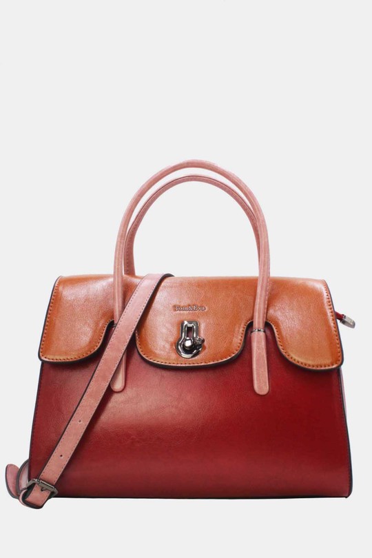 Sacs à main Maroquinerie Bordeaux Tom & Eva 24B-5866 Efashion Paris