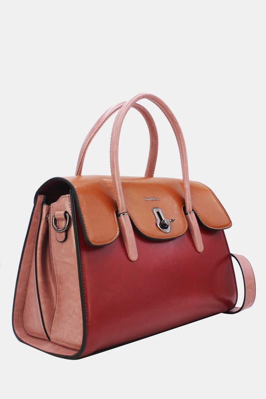 Sacs à main Maroquinerie Bordeaux Tom & Eva 24B-5866 Efashion Paris