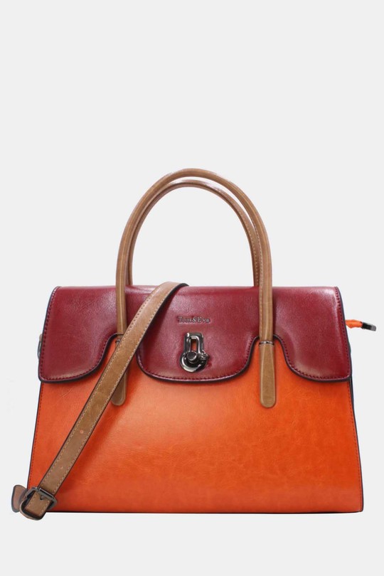 Sacs à main Maroquinerie Bordeaux Tom & Eva 24B-5866 Efashion Paris