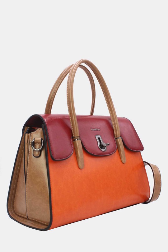 Sacs à main Maroquinerie Bordeaux Tom & Eva 24B-5866 Efashion Paris