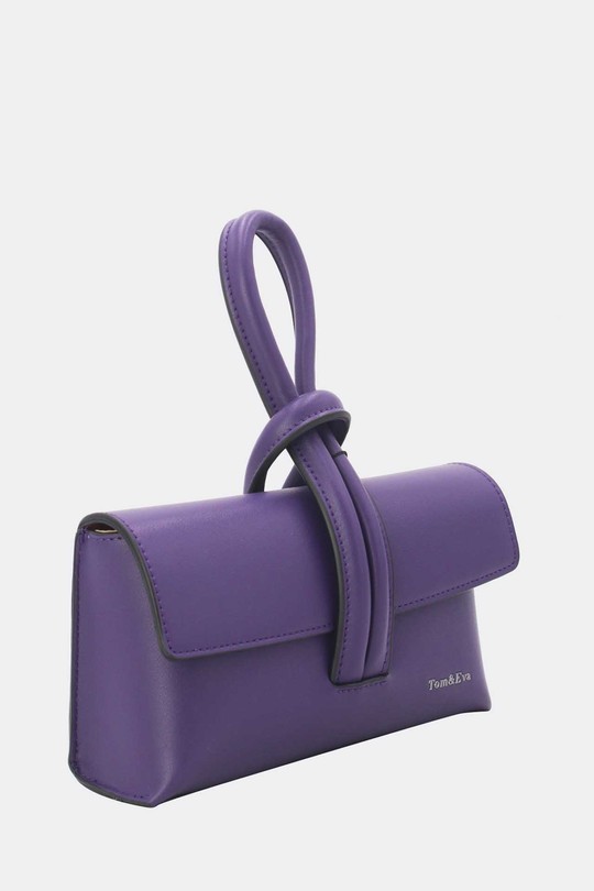 Sacs à main Maroquinerie Violet Tom & Eva 25P-641 Efashion Paris