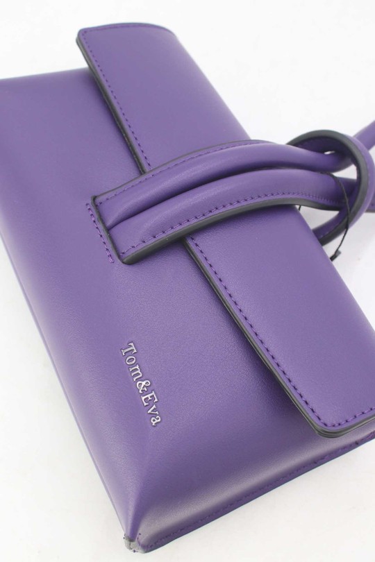 Sacs à main Maroquinerie Violet Tom & Eva 25P-641 Efashion Paris