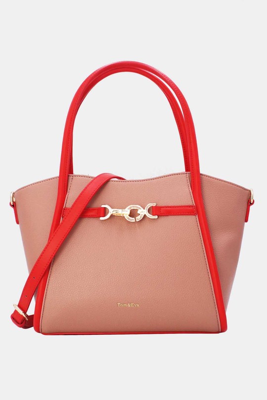 Sacs à main Maroquinerie Rose Tom & Eva 25B-6422 Efashion Paris