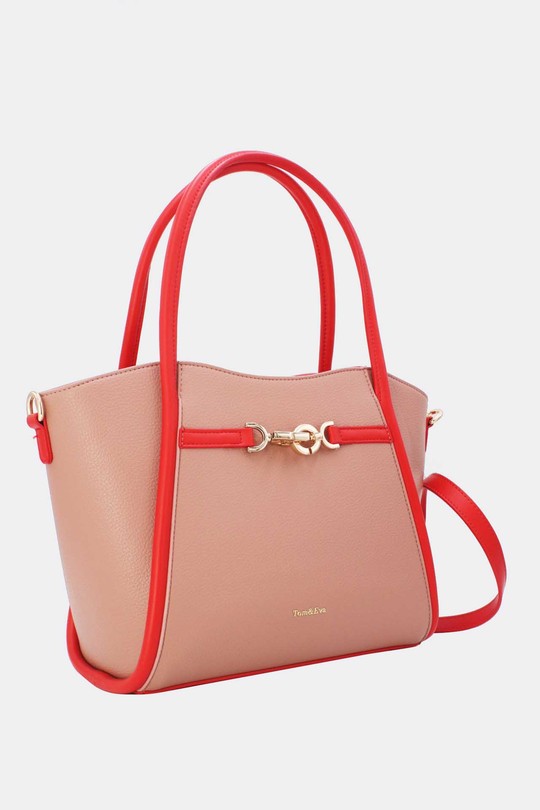 Sacs à main Maroquinerie Rose Tom & Eva 25B-6422 Efashion Paris