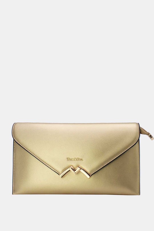 Pochettes Maroquinerie Vert Tom & Eva 25P-6401 Efashion Paris