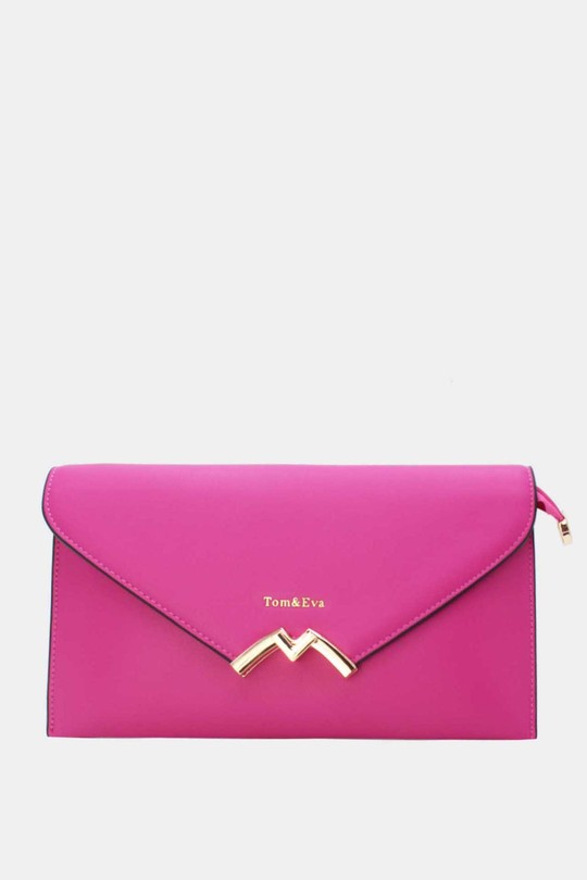Pochettes Maroquinerie Vert Tom & Eva 25P-6401 Efashion Paris
