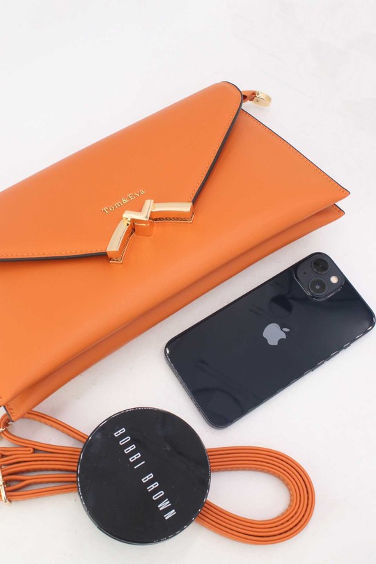 Pochettes Maroquinerie Vert Tom & Eva 25P-6401 Efashion Paris