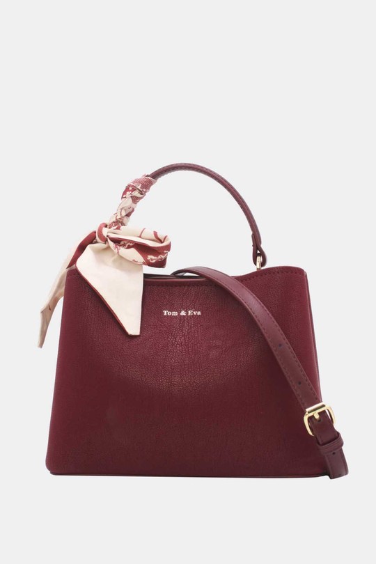 Sacs à main Maroquinerie Bordeaux Tom & Eva 25B-6414 Efashion Paris