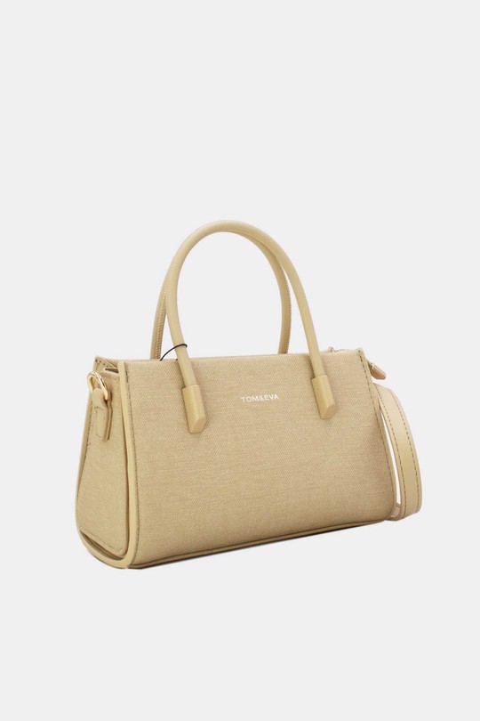 Handbags Bags Apricot Tom & Eva 25P-6342 Efashion Paris