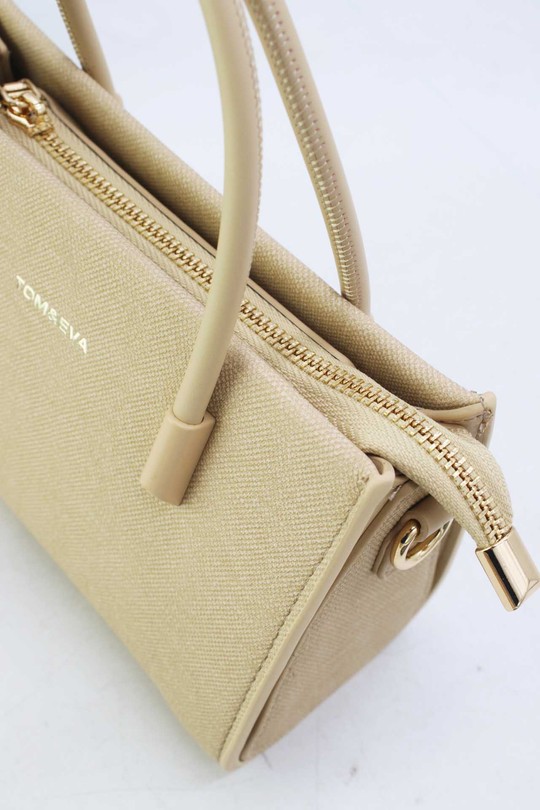 Handbags Bags Apricot Tom & Eva 25P-6342 Efashion Paris