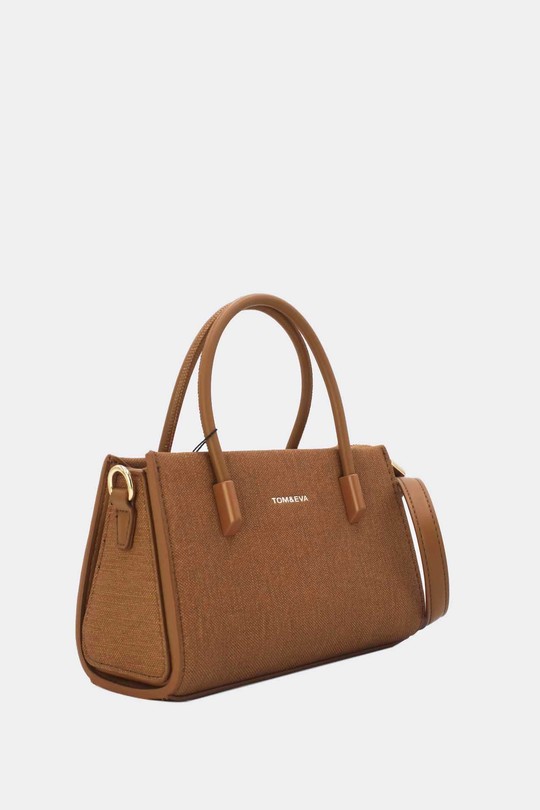 Handbags Bags Apricot Tom & Eva 25P-6342 Efashion Paris