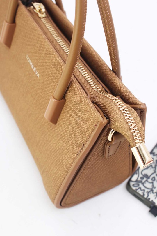 Handbags Bags Apricot Tom & Eva 25P-6342 Efashion Paris