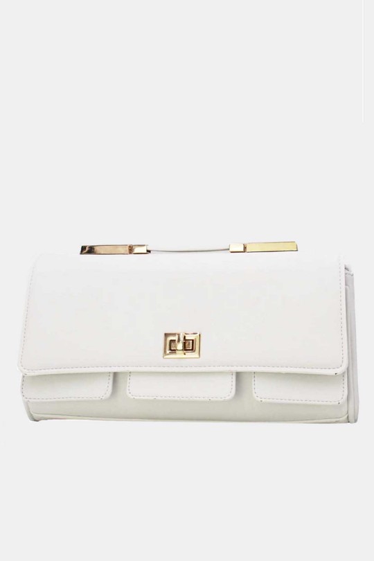 Pochettes Maroquinerie Beige Tom & Eva 25P-6300 Efashion Paris