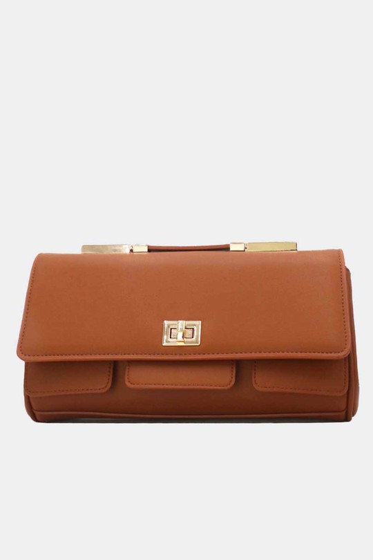 Pochettes Maroquinerie Beige Tom & Eva 25P-6300 Efashion Paris