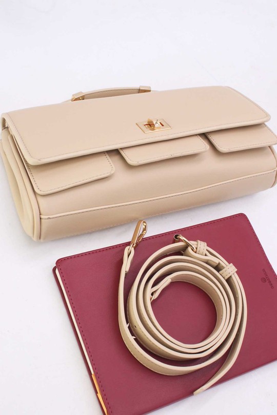 Pochettes Maroquinerie Beige Tom & Eva 25P-6300 Efashion Paris