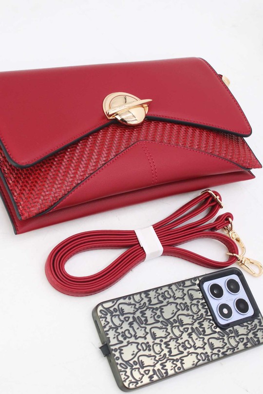 Pochettes Maroquinerie Blanc Tom & Eva 25P-6151 Efashion Paris