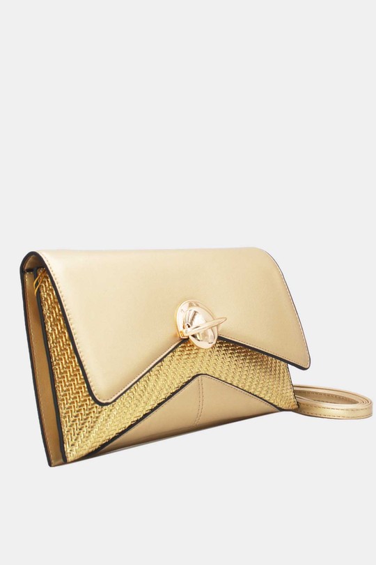 Pochettes Maroquinerie Blanc Tom & Eva 25P-6151 Efashion Paris