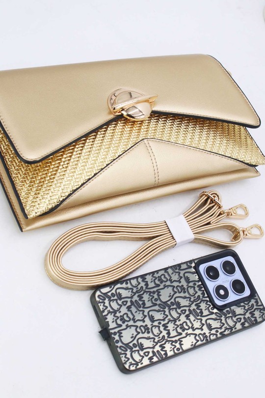 Pochettes Maroquinerie Blanc Tom & Eva 25P-6151 Efashion Paris
