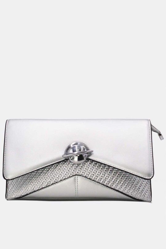 Pochettes Maroquinerie Blanc Tom & Eva 25P-6151 Efashion Paris