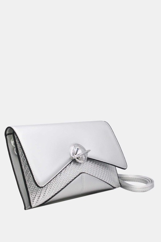 Pochettes Maroquinerie Blanc Tom & Eva 25P-6151 Efashion Paris