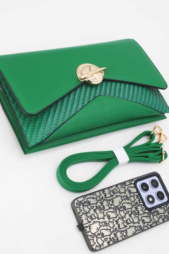 Pochettes Maroquinerie Blanc Tom & Eva 25P-6151 Efashion Paris