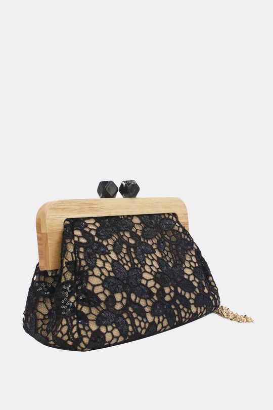 Pochettes Maroquinerie Beige Tom & Eva 25P-6255 Efashion Paris