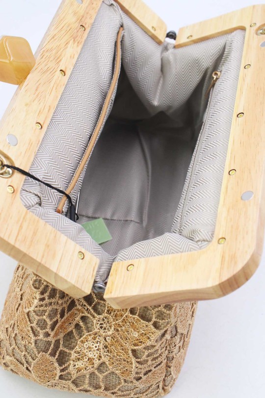 Pochettes Maroquinerie Beige Tom & Eva 25P-6255 Efashion Paris