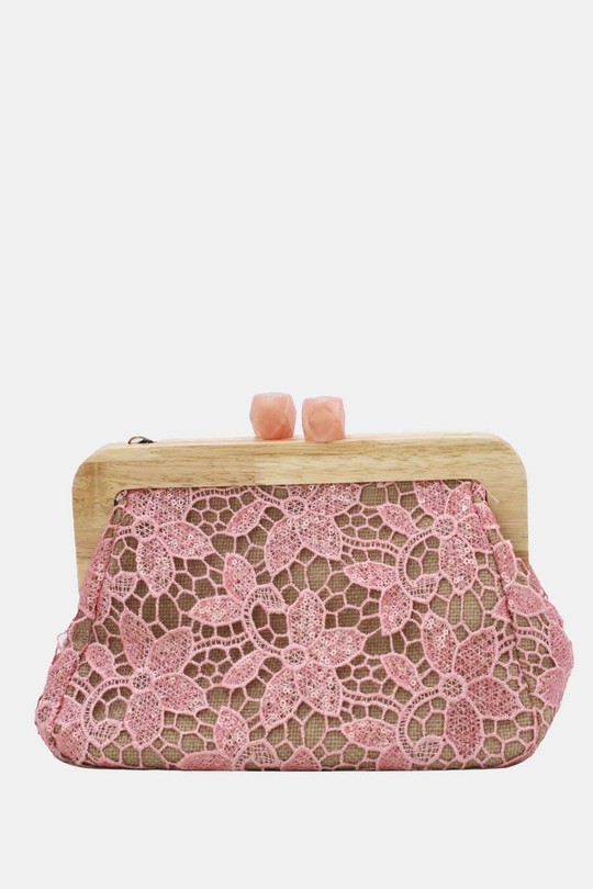 Pochettes Maroquinerie Beige Tom & Eva 25P-6255 Efashion Paris